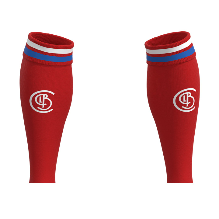 Chaussettes sans pied rouge ERREA