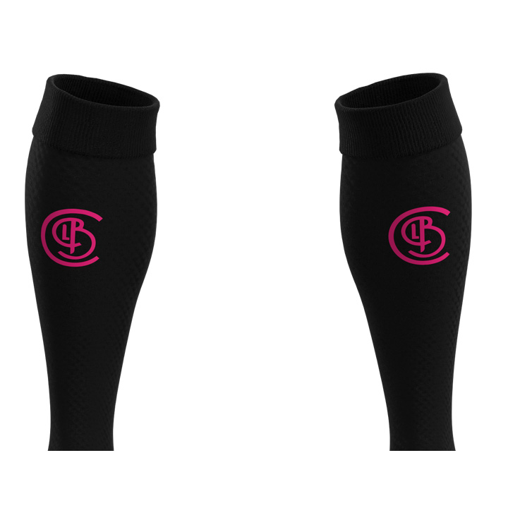 Chaussettes noires sans pied