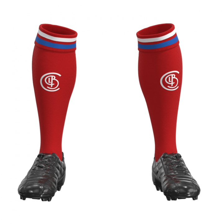 Chaussettes Rouges Domicile 