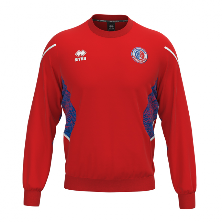 Red training sweat