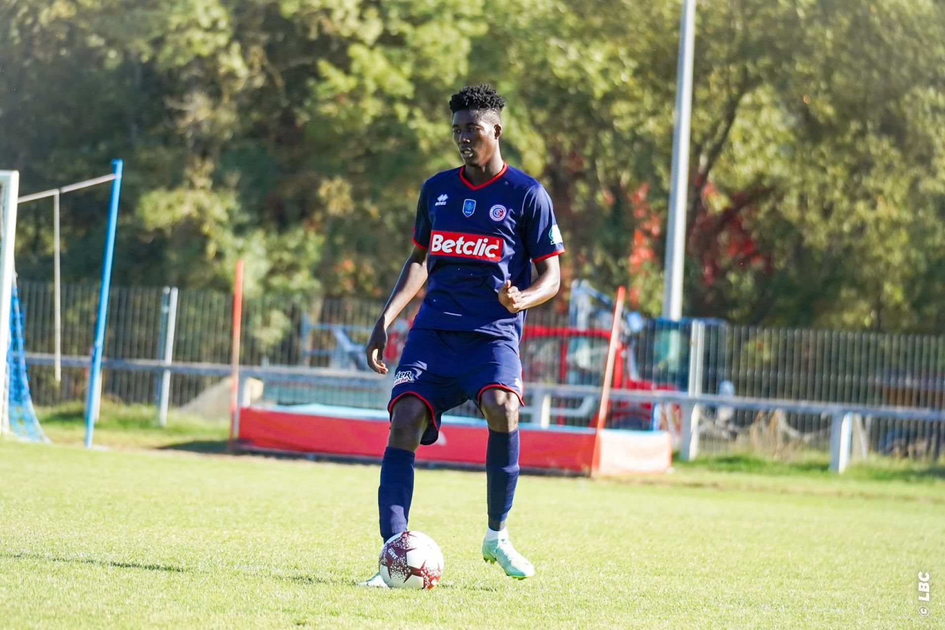 AHOUSSOU FACING THE PRESS La Berrichonne Football