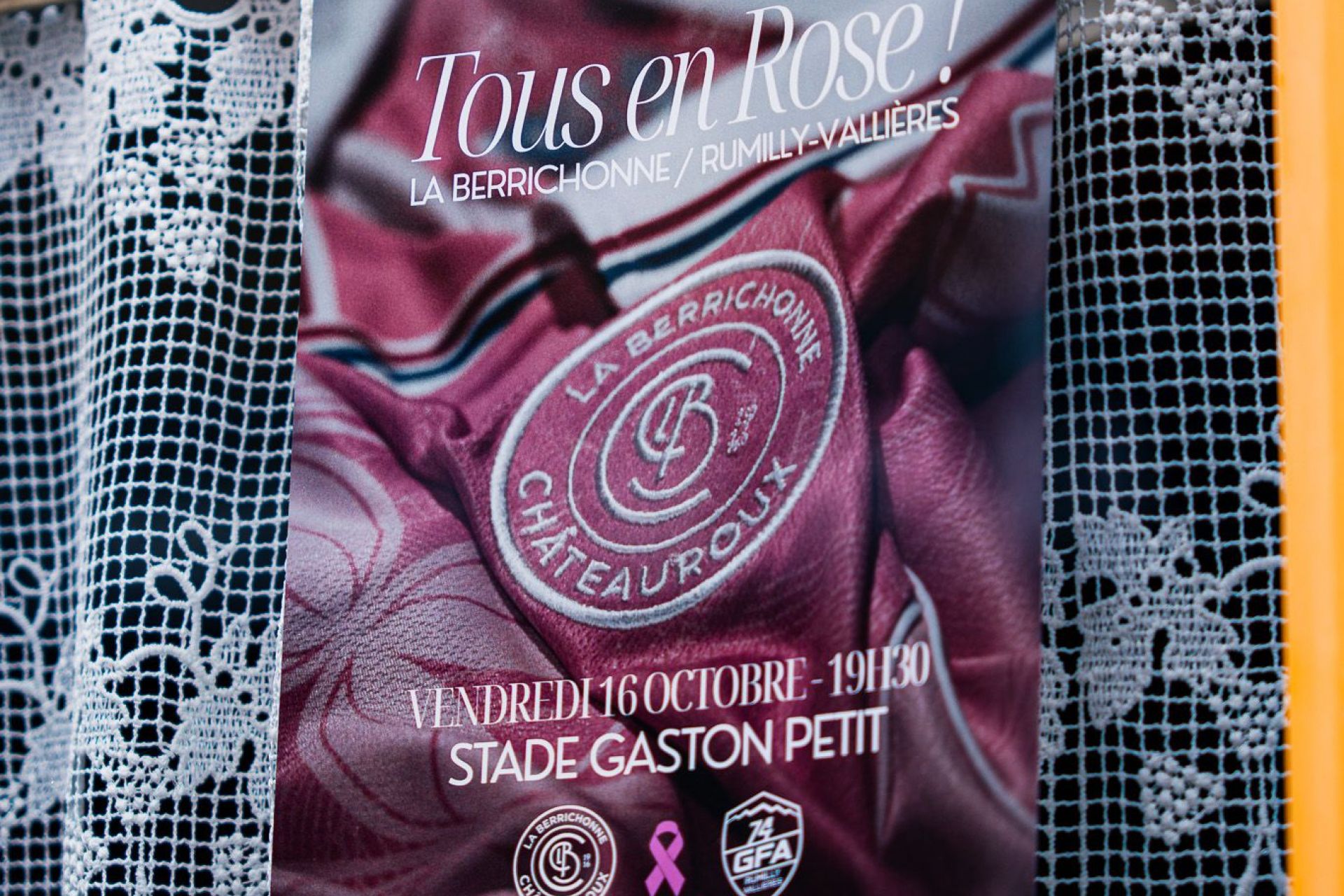 Octobre Rose s'invite à Gaston-Petit, TOUS EN ROSE !!