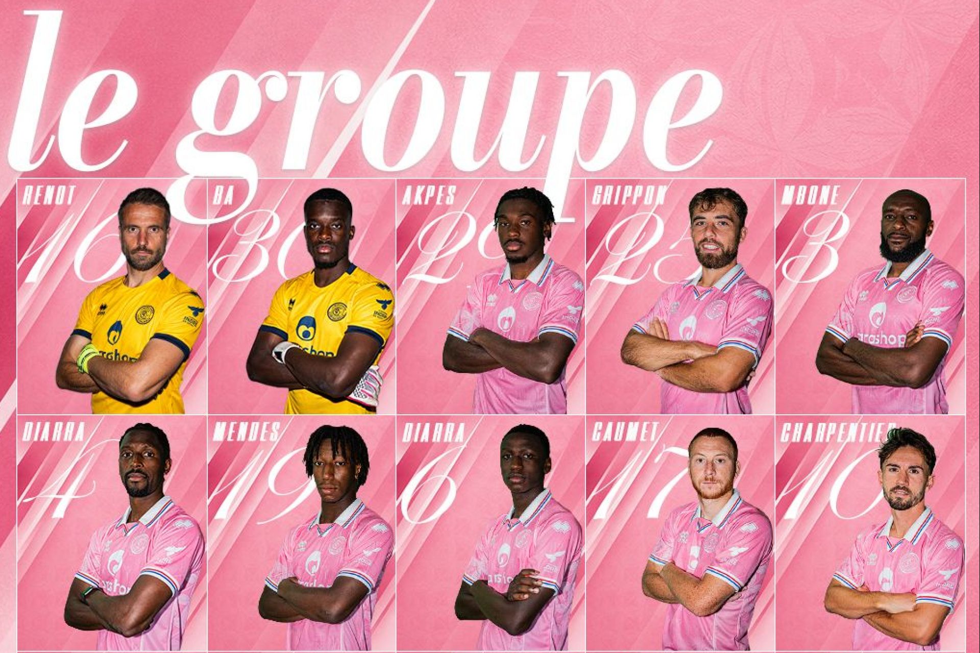 Objectif 3 POINTS ! Le groupe pour la 7ème journée de National 1.